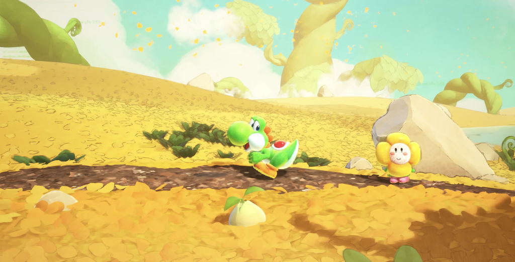 Yoshi montre ce qu&rsquo;il a sous la carapace
