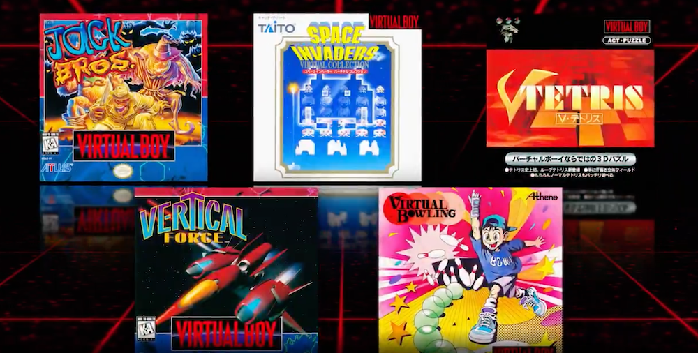 Le Virtual Boy Nintendo Classics s&rsquo;enrichit